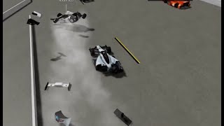 BIG POCONO CRASH IN DW12s [upl. by Crelin]