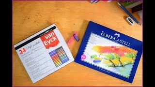 Pastels secs Faber Castell  Test et comparatif [upl. by Stier241]