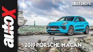 2019 Porsche Macan S Review  First Drive  autoX [upl. by Hewie]