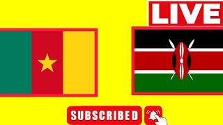 Kenya vs Cameroon Live Football Match AFRICA Cup Of National 2024 [upl. by Elston131]