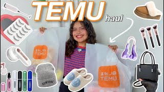 MEGA UNBOXING DE TEMU 🧡 lo que pedí vs lo que recibí [upl. by Eiuqram622]