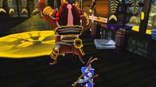 Sly Cooper Thieves in Time  Sushi House footage  HD 720p [upl. by Hellene512]