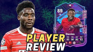 Alphonso Davies FLASHBACK SBC EAFC 24 REVIEW [upl. by Asiuol]