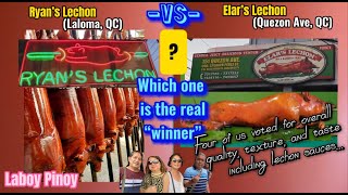 LALOMA LECHON CAPITAL RYAN’S LECHON ELAR’S LECHON NATIVE PIG LECHON WHITE PIG LECHON CHICHARON [upl. by Aicelef521]