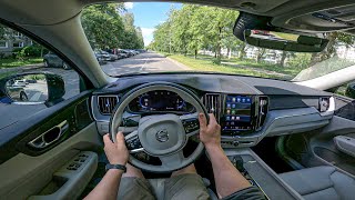 Volvo XC60 2024  POV Test Drive [upl. by Einatsed]