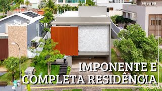 CASA MODERNA E IMPONENTE À VENDA NO ALPHAVILLE  GOIÂNIA [upl. by Largent]