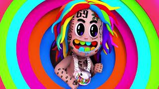 6ix9ine  NINI Feat Leftside Official Lyric Video [upl. by Iramohs]