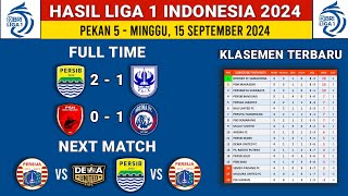 Hasil Liga 1 2024 Persib vs PSIS  Klasemen Liga 1 Terbaru Hari Ini [upl. by Naziaf]