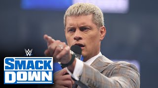 Cody Rhodes to Roman Reigns “At WrestleMania I’m the One” SmackDown March 22 2024 [upl. by Elletsirhc]