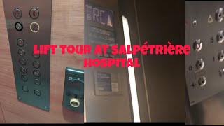 Lift tour at salpétrière hospital Paris FR [upl. by Yliab]