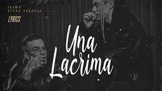 Irama Sfera Ebbasta  Una Lacrima Testo 🎵 [upl. by Leruj]