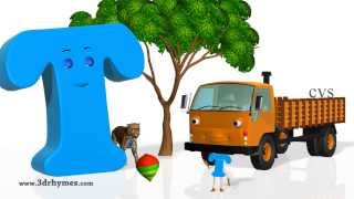 Phonics Song 4  3D Animation Nursery rhymes Phonics songs ABC songs for children [upl. by Seana359]