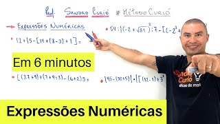 COMO RESOLVER EXPRESSÕES NUMÉRICAS  EM 6 MINUTOS [upl. by Eiznekcam733]