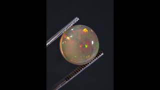 944 ct Round Shape Natural Ethiopian Opal Gemstone [upl. by Navonod]