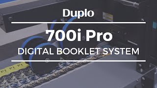 700i Pro Digital Booklet System  Duplo USA [upl. by Lelah]