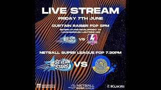 LIVE NETBALL  Severn Stars Development vs Loughborough Lightning U23s [upl. by Azaria]