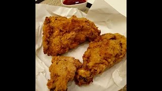 Vegetarian Fried Chicken recipe  Lacto Ovo [upl. by Eseerehc52]