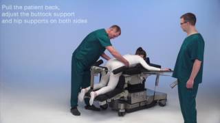 Patient positioning 7  Kneeling position [upl. by Natsirhc]