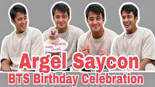 Argel Saycon Behind The Scene Birthday Celebration [upl. by Leff179]