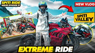 Finally Apni Superbike Ducati Ke Seth Extreme Spiti Ride Pr Nikal Gaye ❤️ EP1 [upl. by Amihsat479]