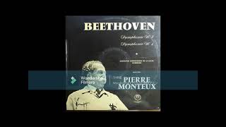 Ludwig van Beethoven  Symphony No 2 in D major Op 36Pierre Monteux amp NDR Sinfonieorchester [upl. by Laikeze784]