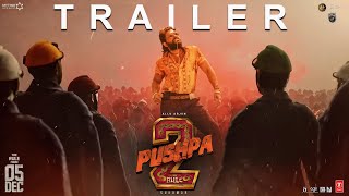 Pushpa 2 The Rule  Release Trailer  Allu Arjun  Sukumar  Rashmika Mandanna Fahadh Faasil  DSP [upl. by Akinnor]