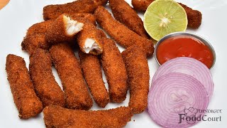 Crispy Fish Fingers Recipe Restaurant Style Fish Fingers Fish Fry Recipe [upl. by Ahsiel]