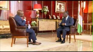 Interview du Président Alassane OUATTARA sur RFI avec Alain FOKA Partie 1 [upl. by Annairba345]