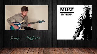 Muse  Hysteria solo cover with TAB [upl. by Airal]