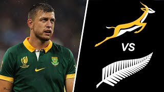 SPRINGBOKS Lineup vs ALL BLACKS Rugby Championship 2024 [upl. by Asaeret700]