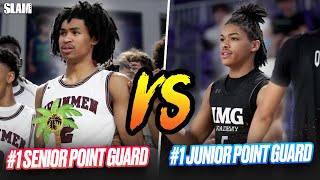 Best Point Guards In ALL OF HIGH SCHOOL Matchup 🤩🔥 Dylan Harper vs Darius Acuff Jr 🍿 [upl. by Inami]