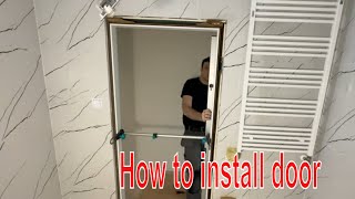 How to Install door Szybki montaz drzwi [upl. by Aryk]