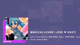 ［プロセカ］MGICAL☆CURE LOVE ♥ SHOT feat Hatsune Miku by SAWTOWNE Master Lvl 30 Full Combo  1 [upl. by Lidda238]