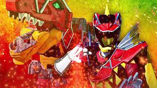 Kyoryuger Kyoryu Red Anniversary Henshin amp Finisher Sound HQ [upl. by Sesilu]