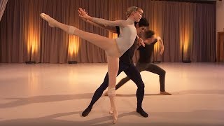 Wayne McGregor and Christopher Wheeldon rehearse ballets inspired by Bernstein [upl. by Attenov]