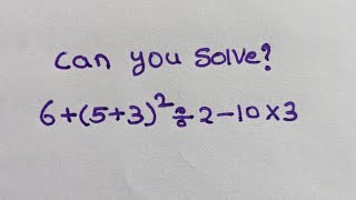 Simplify Question using BODMAS rule mathematics [upl. by Herminia100]