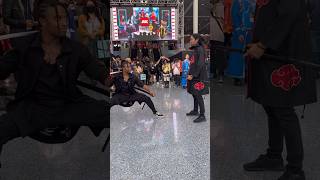 Anime fight at ANIME EXPO 2023 FikShun me Vs Toru fight anime naruto [upl. by Ludwigg380]