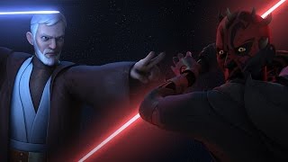 Ben Kenobi vs Maul [upl. by Odlawso713]