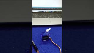 DONT KNOWTESTING SERVO MOTOR✅️using Arduino shorts servo [upl. by Emlen]