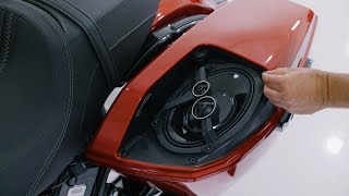 2024 Road Glide amp Street Glide Saddlebag Speaker Install  HD Audio Powered by Rockford Fosgate [upl. by Haile]