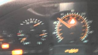 Mercedes S500 060 MPH acceleration W140 [upl. by Norym]