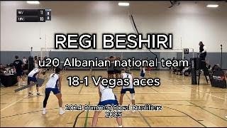 Regi Beshiri  U20 AlbanianSocal Qualifyer  Vegas Aces 18 [upl. by Amik901]