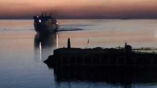 LLEGADA del barco SILVIA ANA de BUQUEBUS a Colonia desde el ELADIA ISABEL TURISMO URUGUAY [upl. by Nnahoj87]