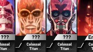 All Colossal Titans from Attack on Titan [upl. by Uund]