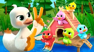 Five Little Ducklings Song More Lalafun Nursery Rhymes amp Kids Songs [upl. by Damon]