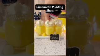 Limoncello Pudding Shots mixology happyhour drink cocktail limoncello drinkinspiration [upl. by Anehs572]