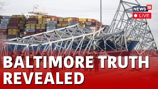 Baltimore Bridge Collapse 2024 Live Recovery Effort Continues From Coast Guard Boats  News18 N18L [upl. by Dugaid98]