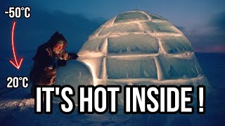 How An Igloo Keeps You Warm  🤔  Eskimos [upl. by Dewain]