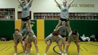 Cheer Stunt The Lineman Lift [upl. by Edla]