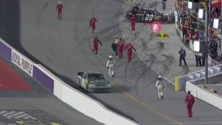 NASCAR Darlington 2011 KEVIN HARVICK AND KYLE BUSCH FIGHT [upl. by Reizarf]